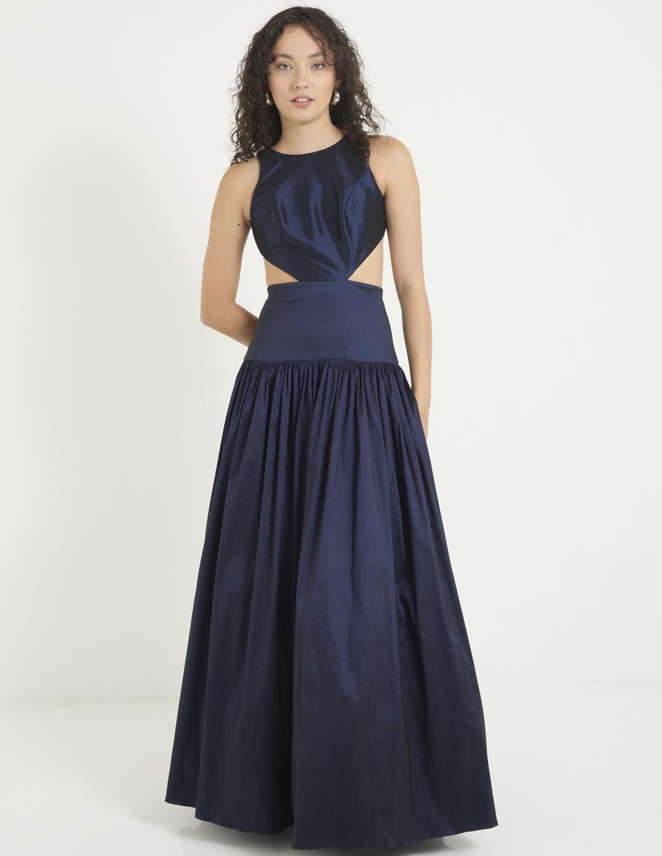 Vestido maxi de fiesta Rue de la Paix espalda abierta Liverpool