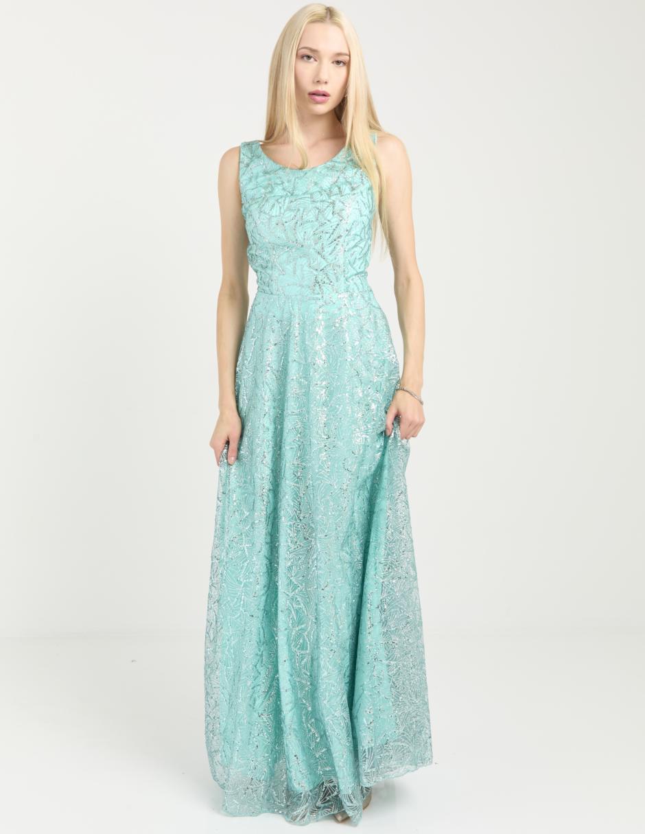 Vestido maxi de fiesta espalda abierta 3