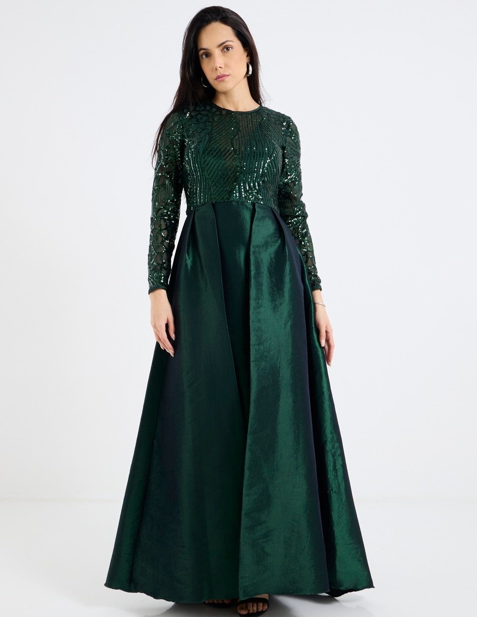 Vestido maxi de fiesta