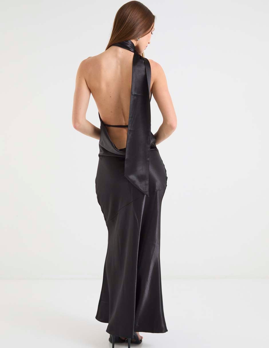Vestido de fiesta espalda abierta 2