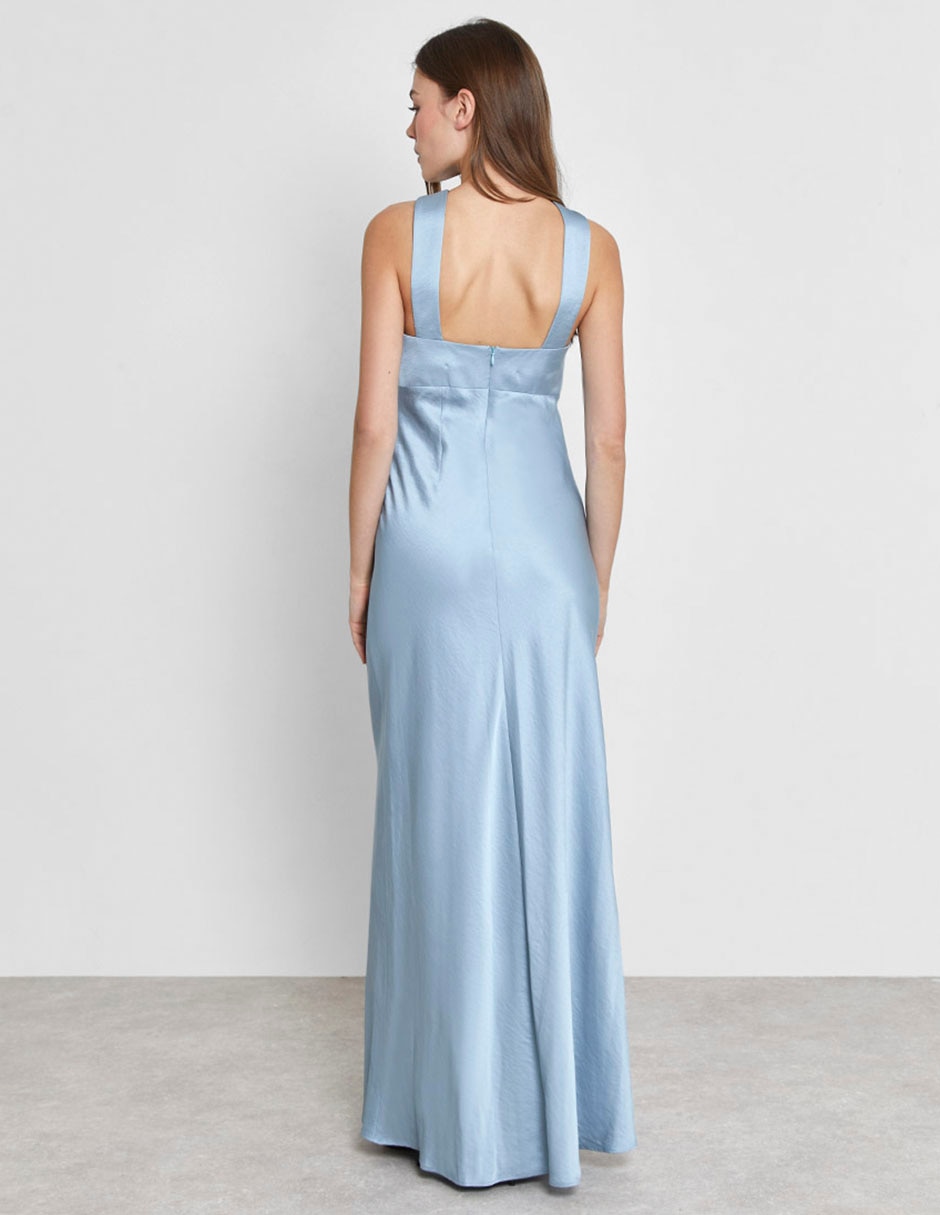 Vestido maxi de fiesta espalda abierta 3