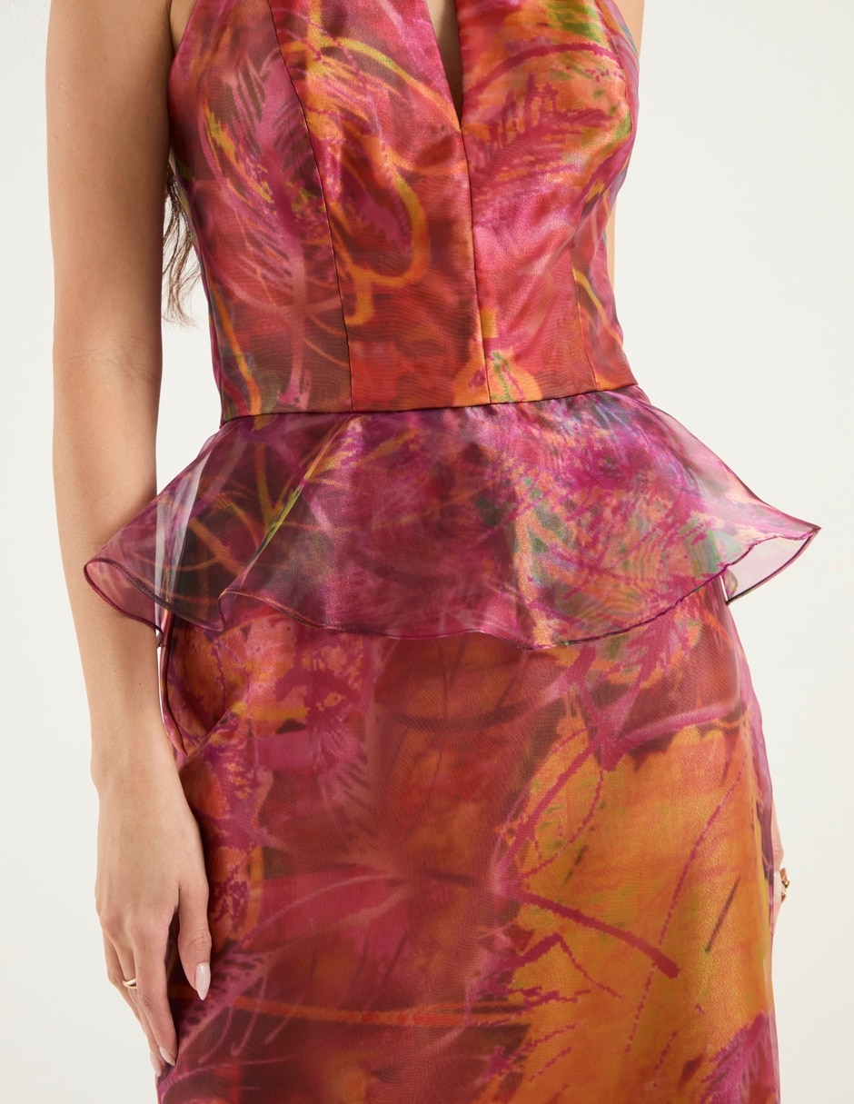 Vestido largo de fiesta espalda abierta 5