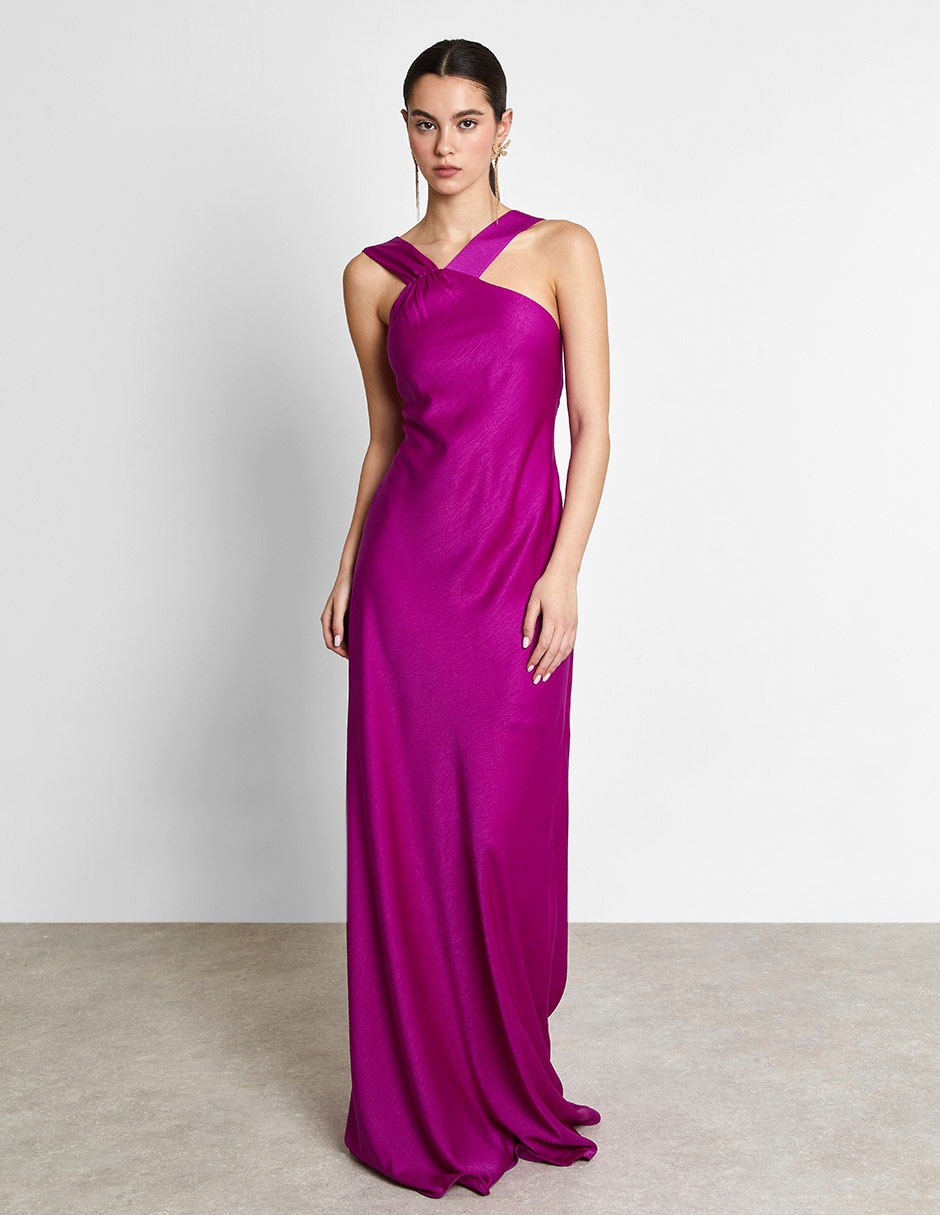 Vestido largo fiesta escote espalda abierta Vestido largo fiesta escote espalda abierta