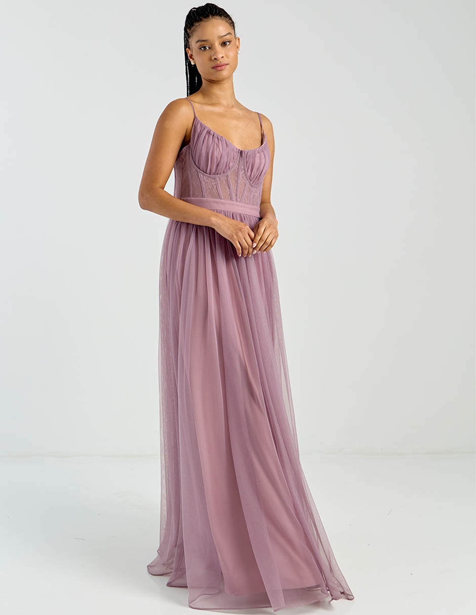 Vestido maxi de fiesta espalda abierta 2