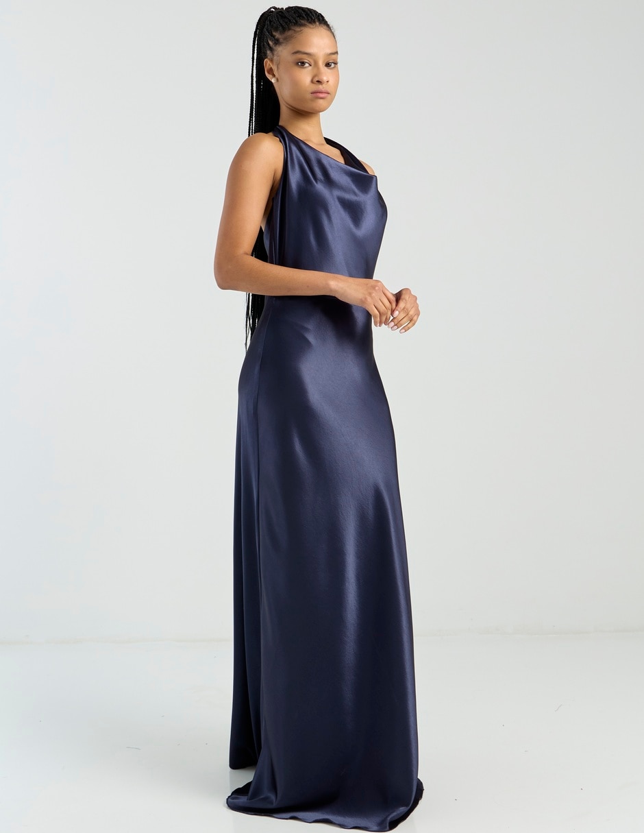 Vestido maxi de fiesta espalda abierta 2