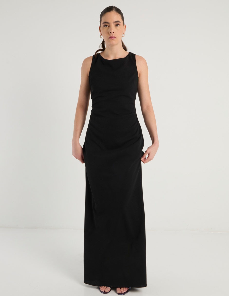 Vestido maxi de fiesta espalda abierta 2