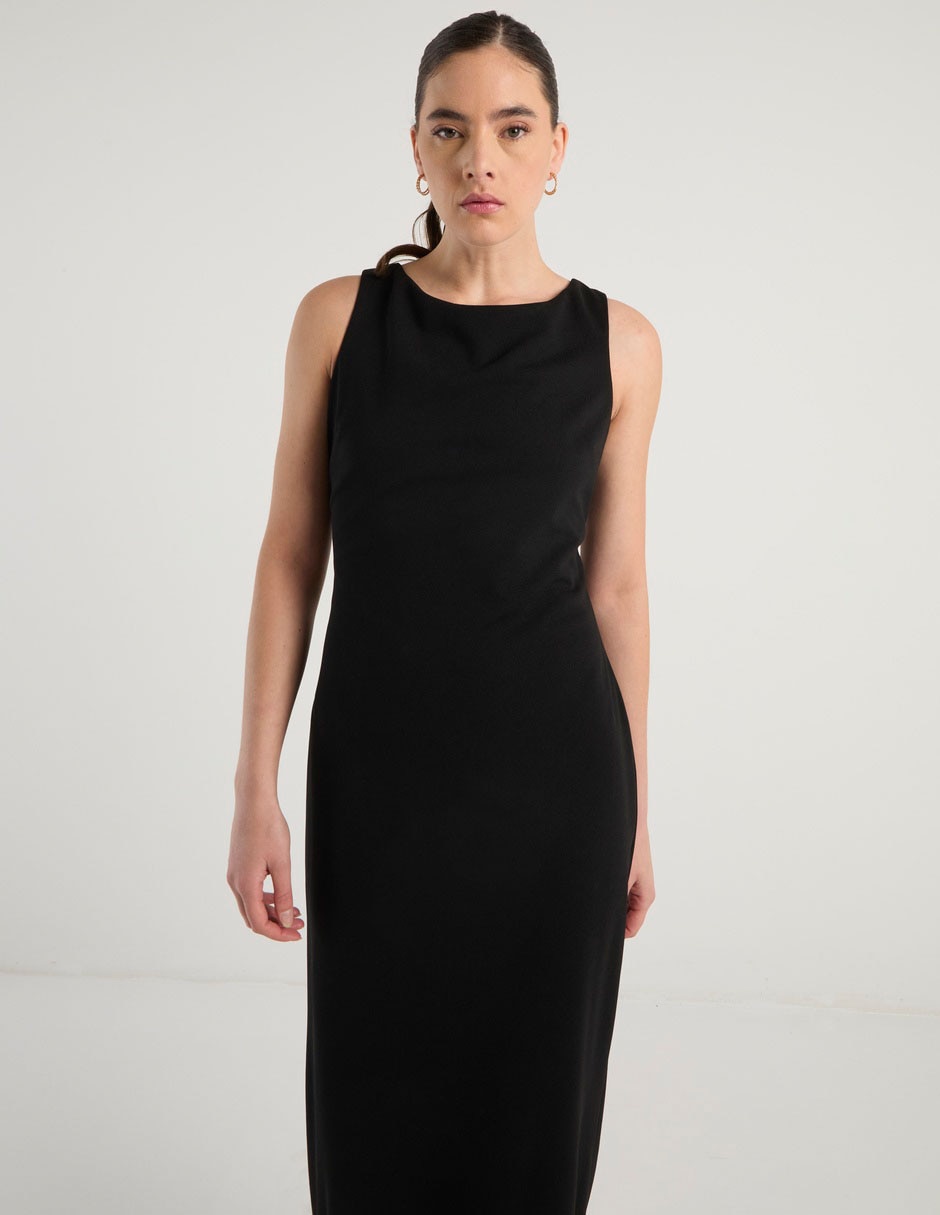 Vestido maxi de fiesta espalda abierta 4