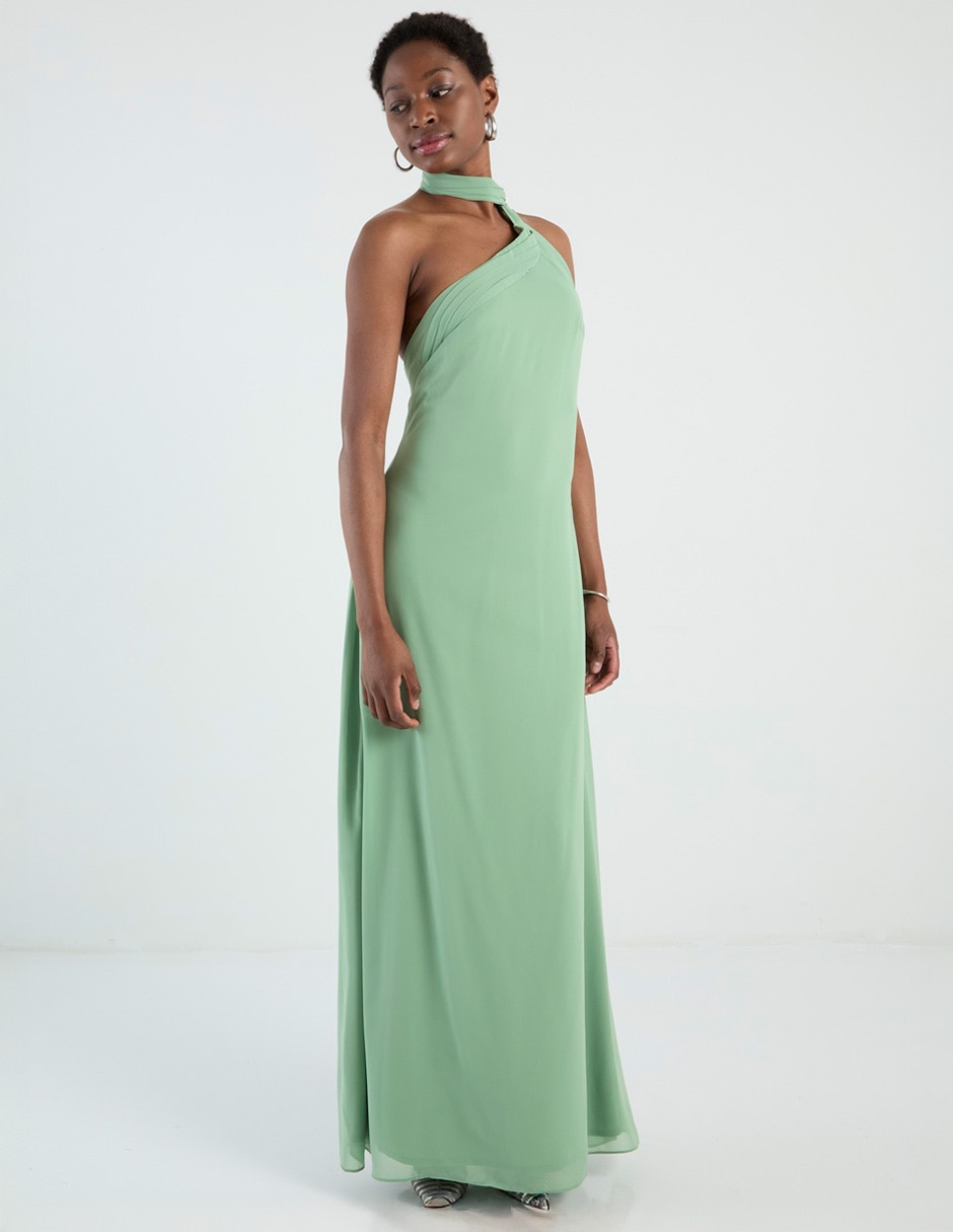 Vestido maxi de fiesta espalda abierta Vestido maxi de fiesta espalda abierta