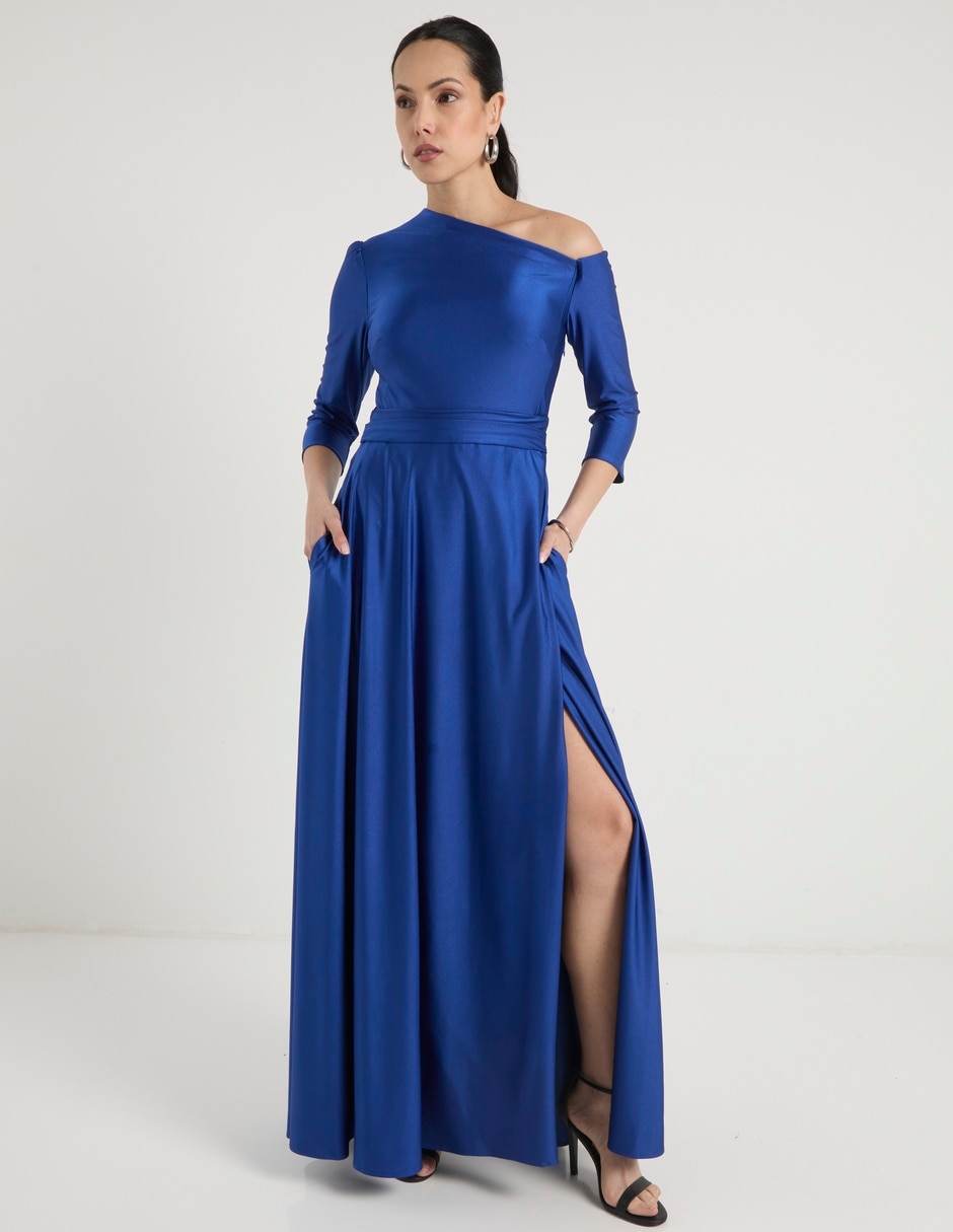 Vestido maxi de fiesta espalda abierta Vestido maxi de fiesta espalda abierta