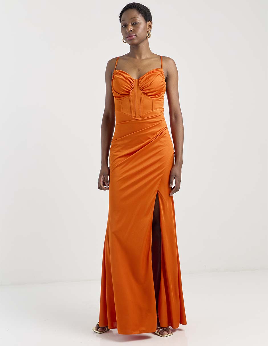 Vestido largo fiesta escote espalda abierta Vestido largo fiesta escote espalda abierta
