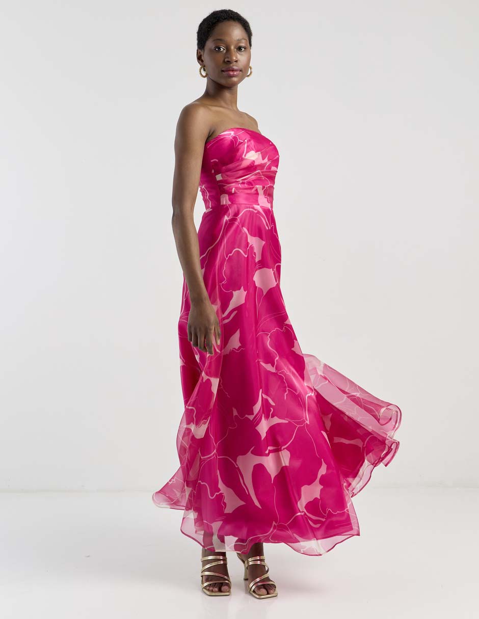Vestido largo fiesta escote espalda abierta Vestido largo fiesta escote espalda abierta