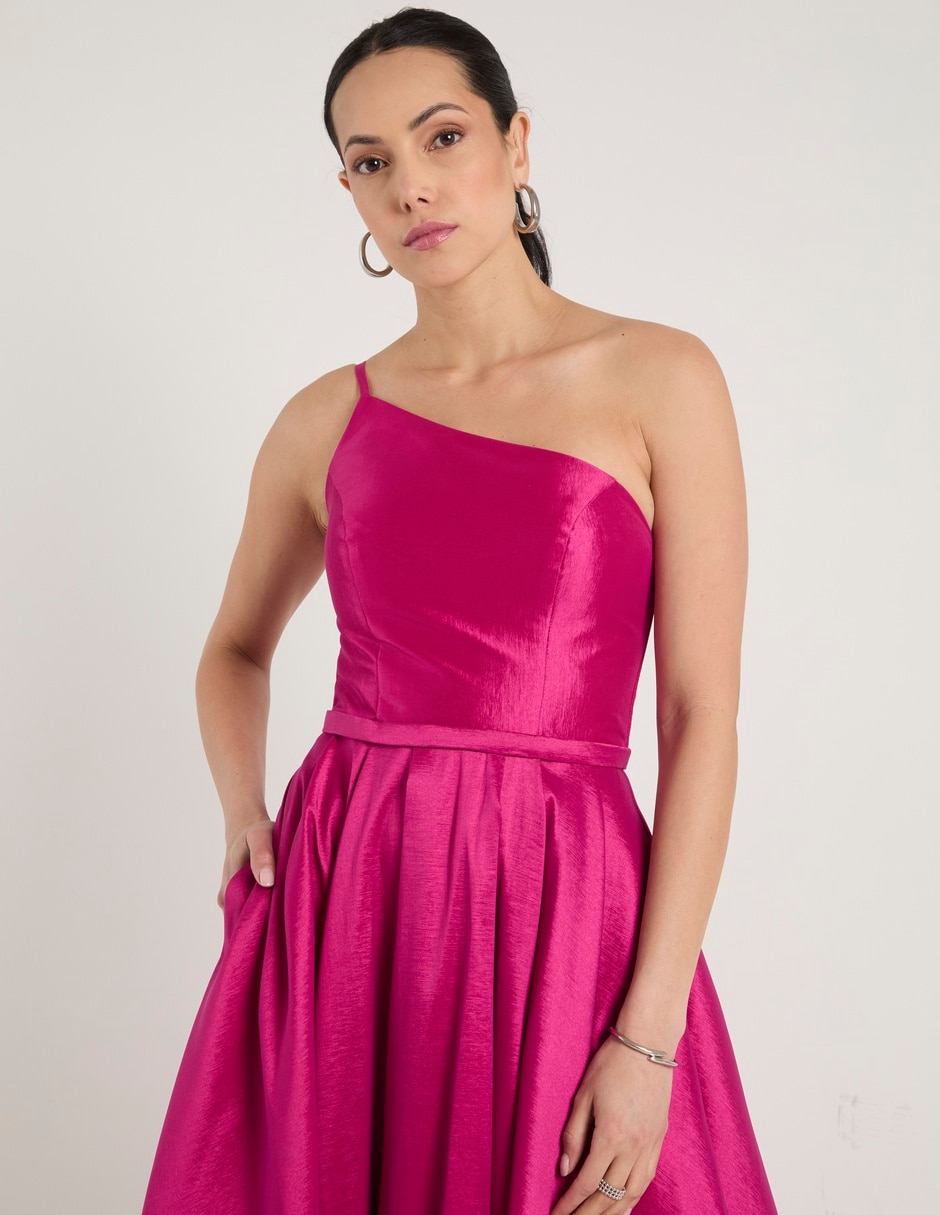 Vestido largo de fiesta escote espalda abierta 4
