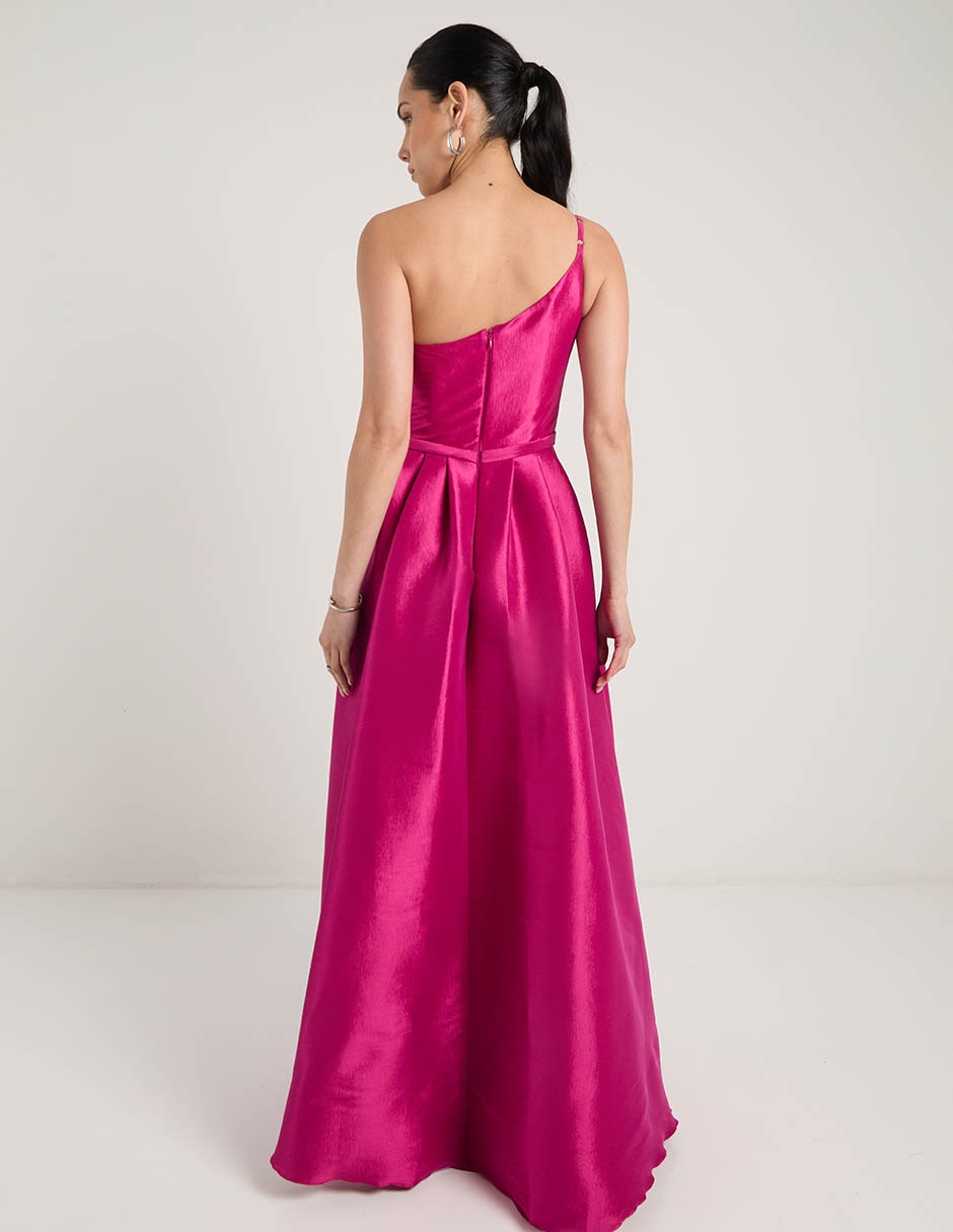 Vestido largo de fiesta escote espalda abierta 6
