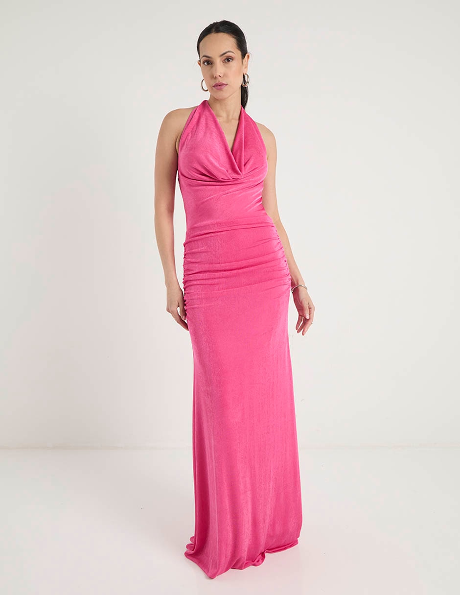 Vestido largo fiesta escote espalda abierta Vestido largo fiesta escote espalda abierta