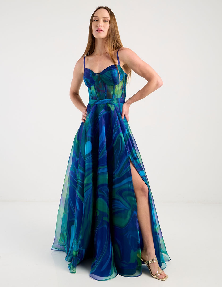 Vestido largo de fiesta para mujer 2