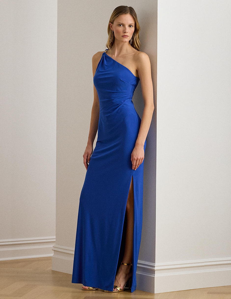 Vestido maxi de fiesta escote medio Vestido maxi de fiesta escote medio