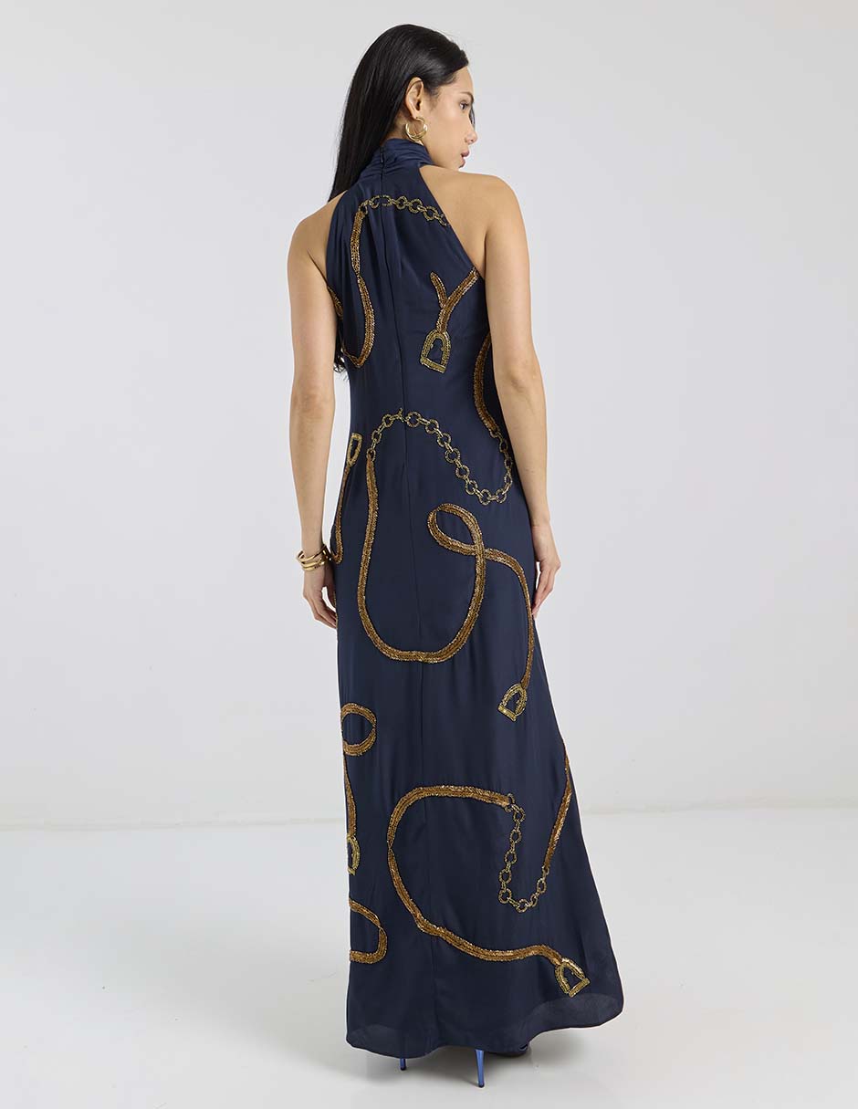 Vestido largo de fiesta para mujer 2
