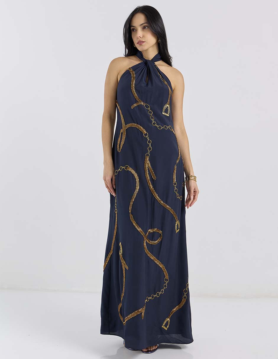 Vestido largo de fiesta para mujer 3
