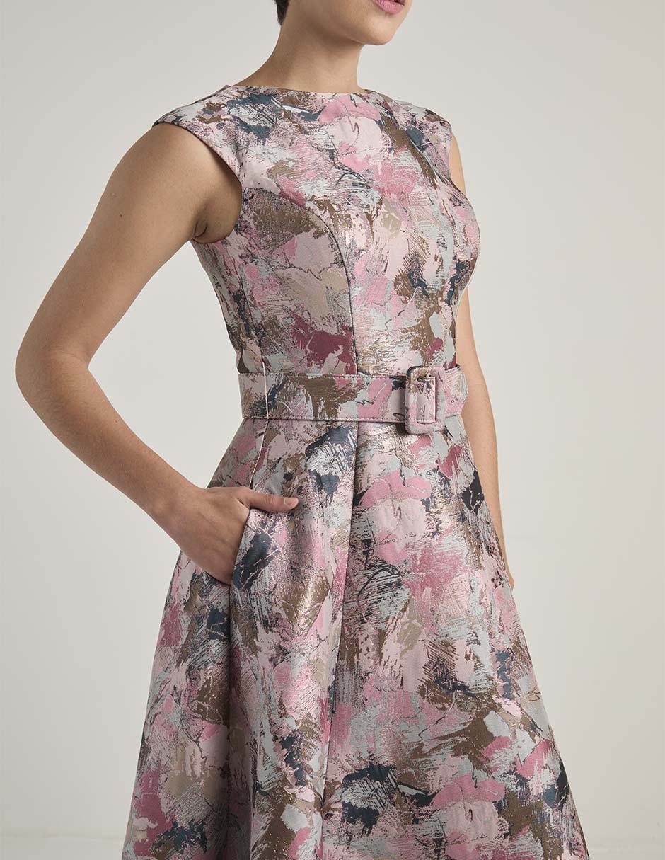 Vestido midi de fiesta 5