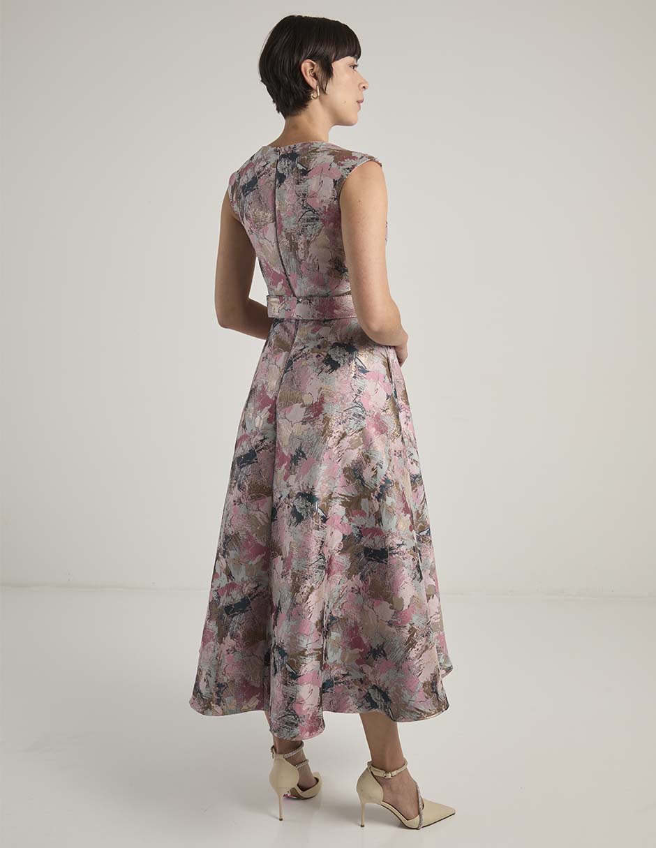 Vestido midi de fiesta 6