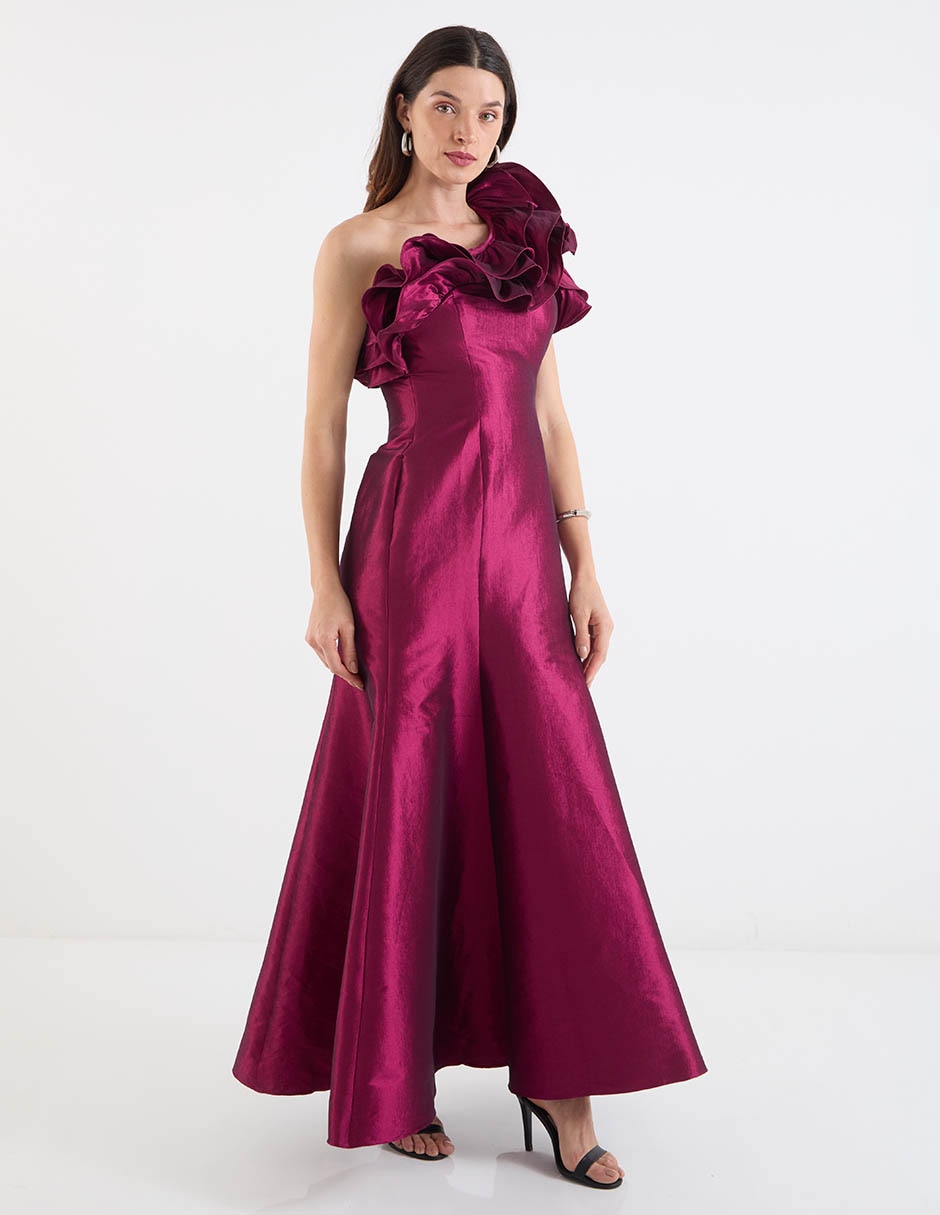 Vestido maxi de fiesta escote medio Vestido maxi de fiesta escote medio