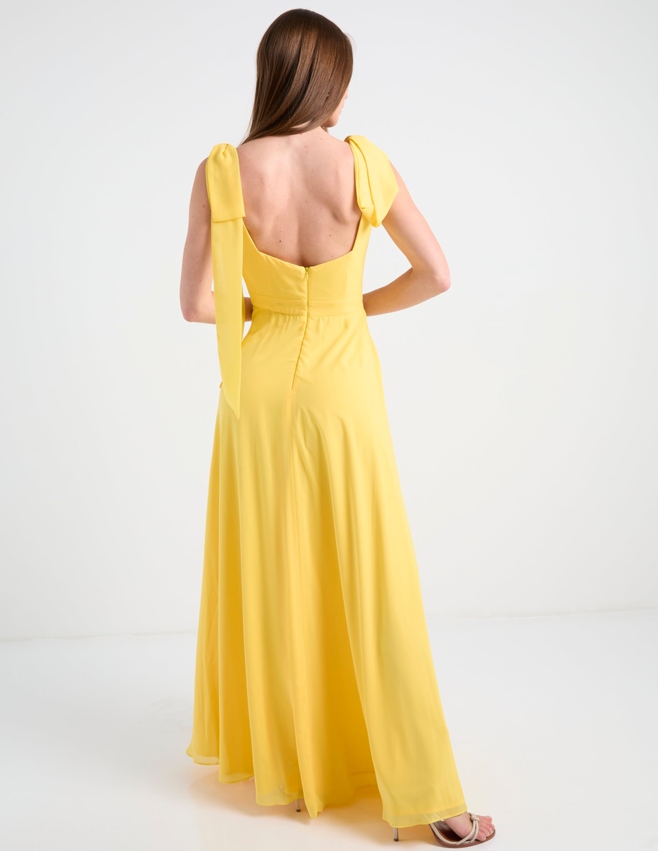 Vestido maxi de fiesta espalda abierta 6