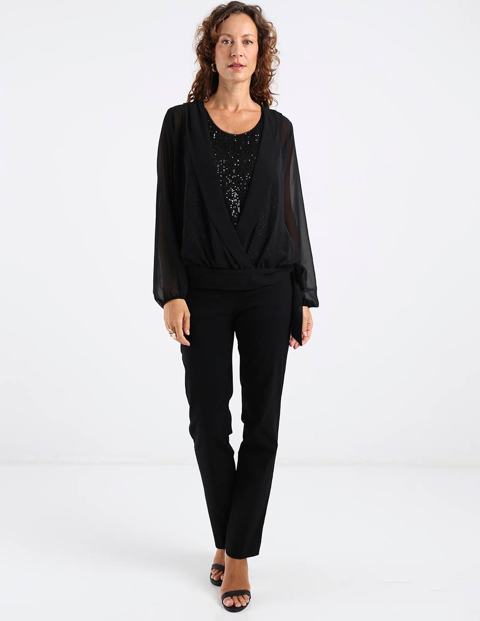 Blusa manga larga para mujer 3