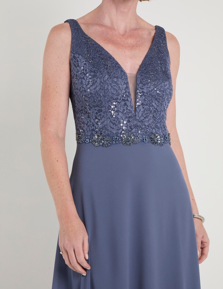 Vestido largo de fiesta para mujer 5