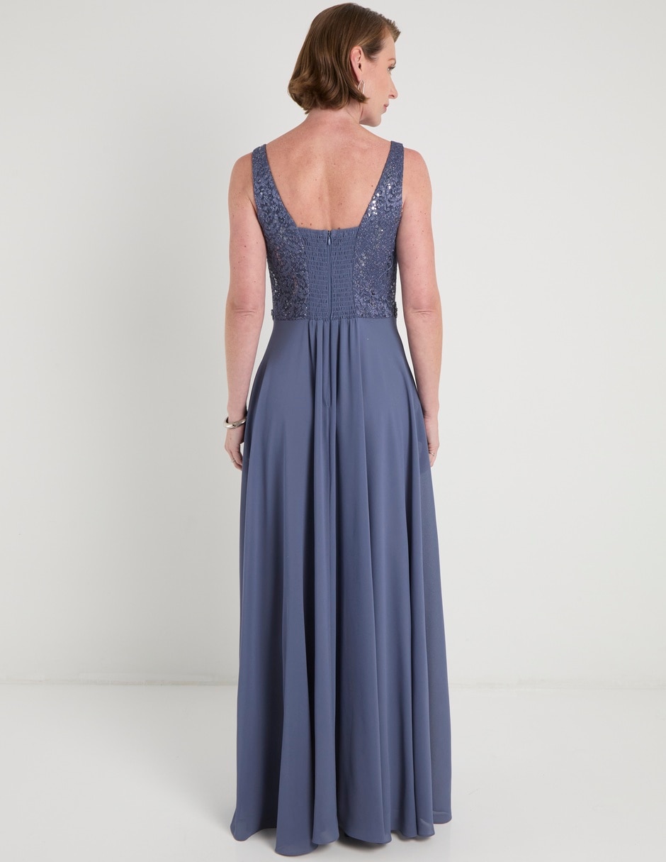 Vestido largo de fiesta para mujer 6