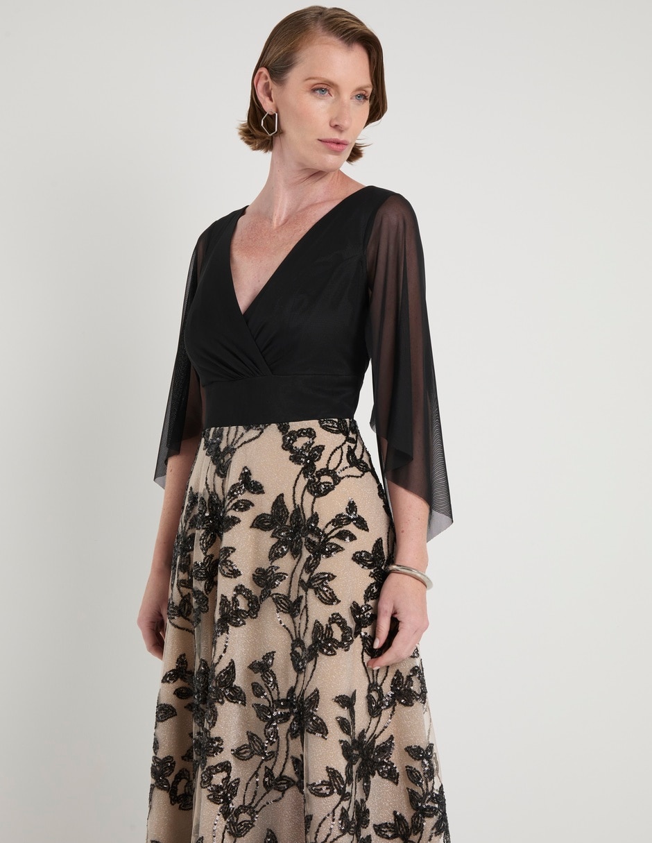 Vestido largo de fiesta para mujer 4