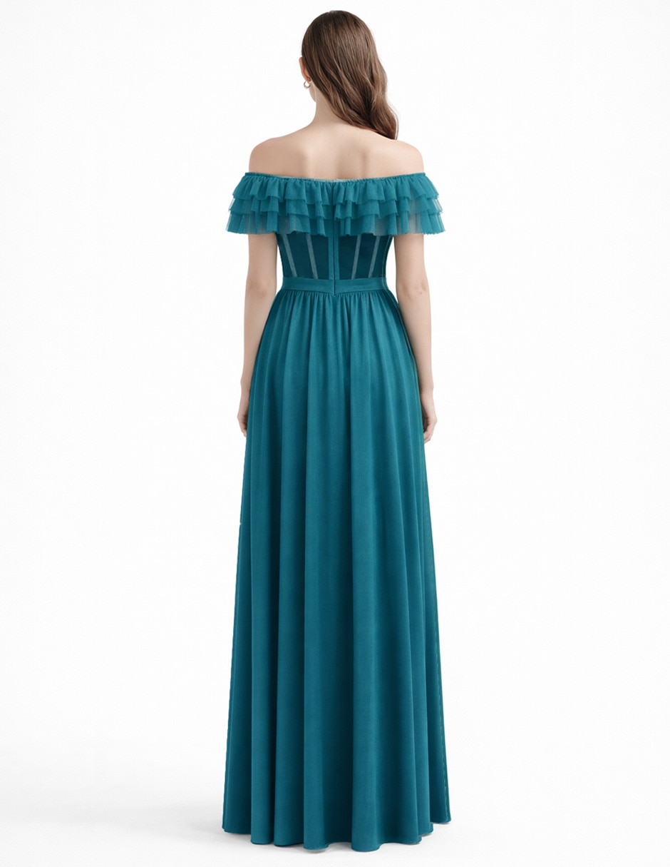 Vestido maxi de fiesta para mujer 4