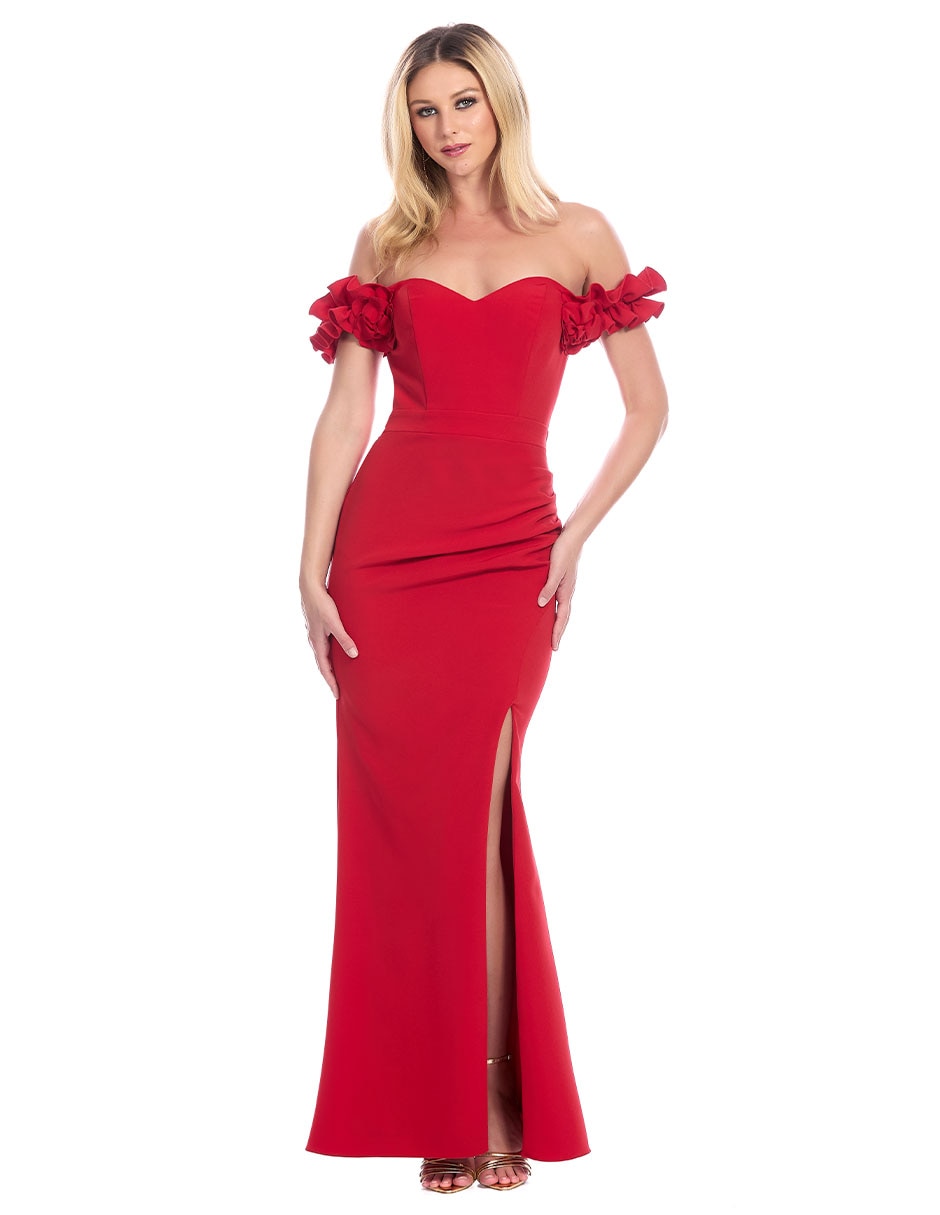 Vestido largo de fiesta para mujer
