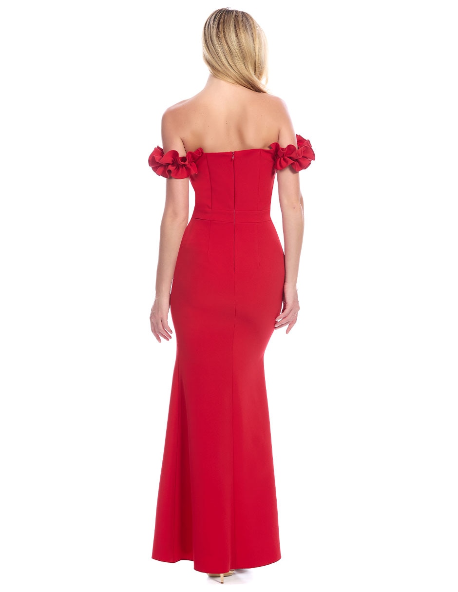Vestido largo de fiesta para mujer 4