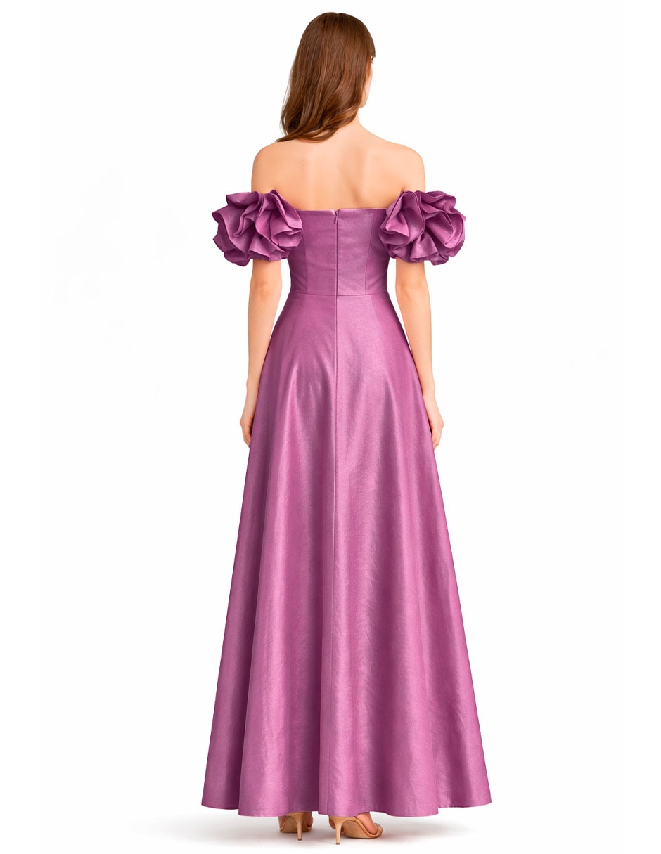 Vestido largo de fiesta para mujer 4