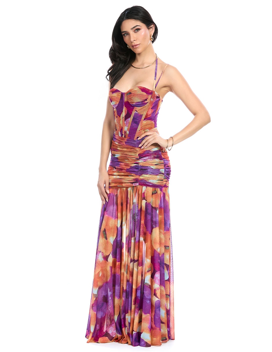 Vestido largo de fiesta para mujer 2