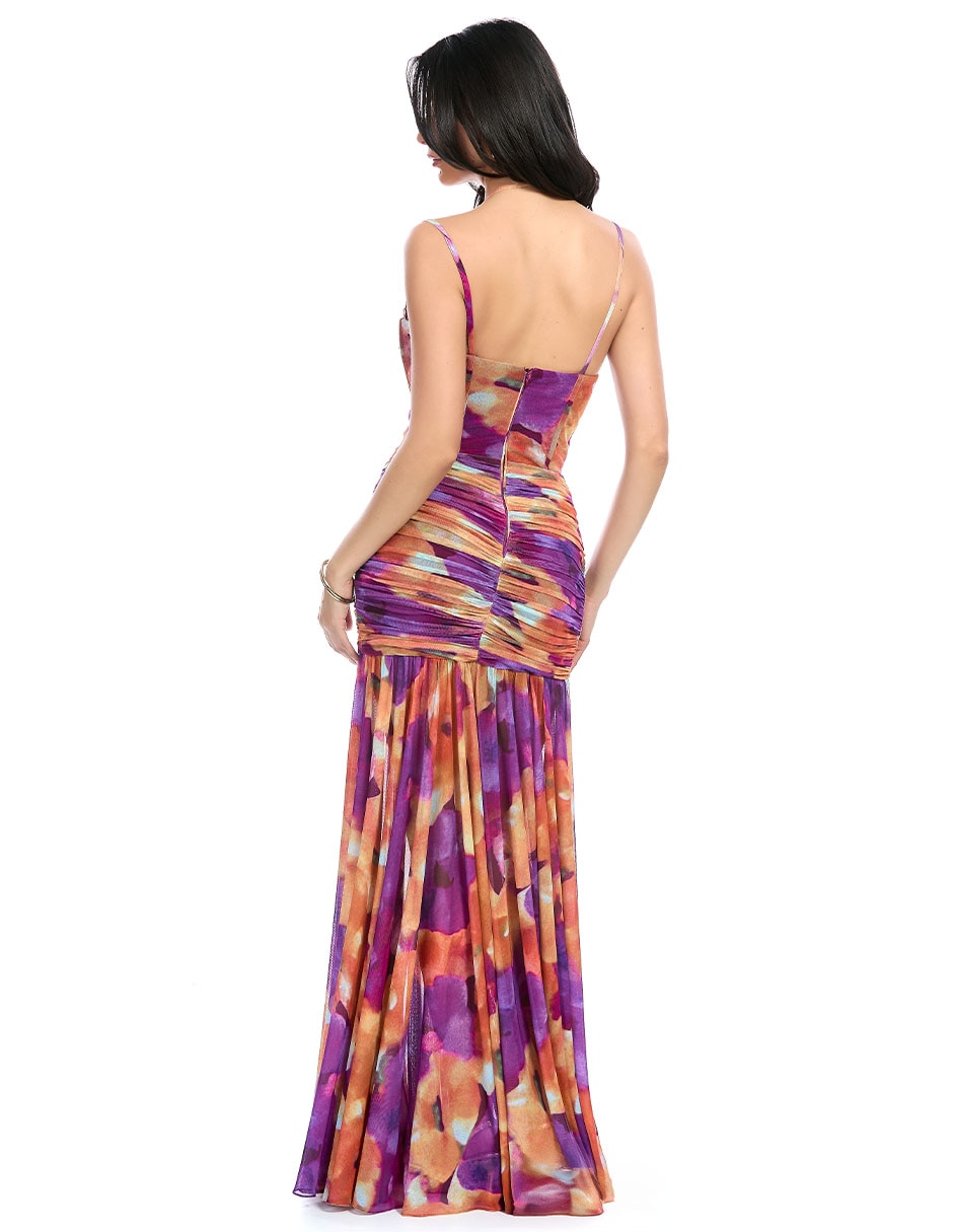 Vestido largo de fiesta para mujer 4