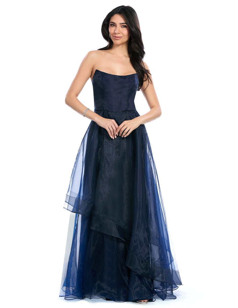 Vestido largo de fiesta espalda abierta para mujer Vestido largo de fiesta espalda abierta para mujer