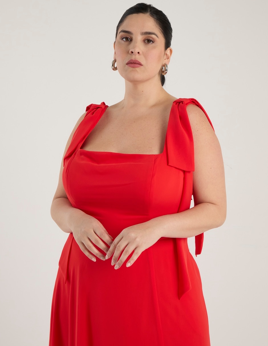 Vestido maxi cocktail para mujer 4