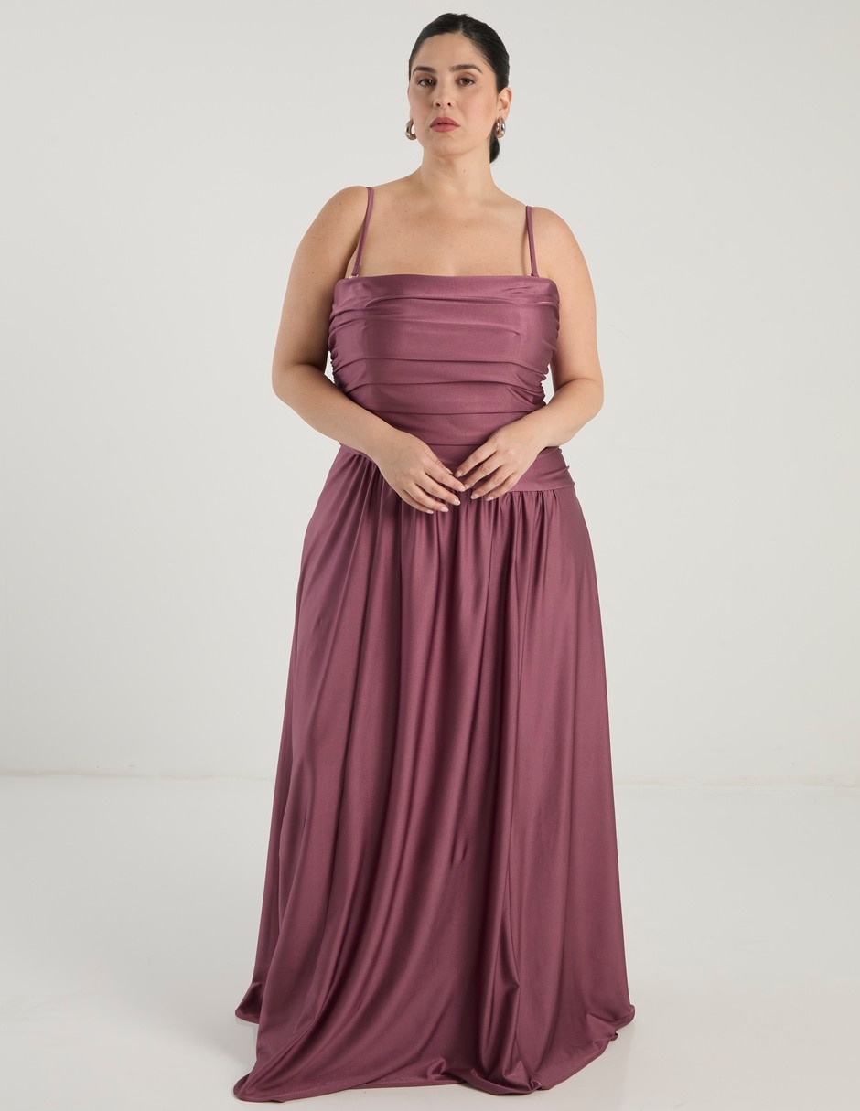 Vestido maxi cocktail para mujer 2