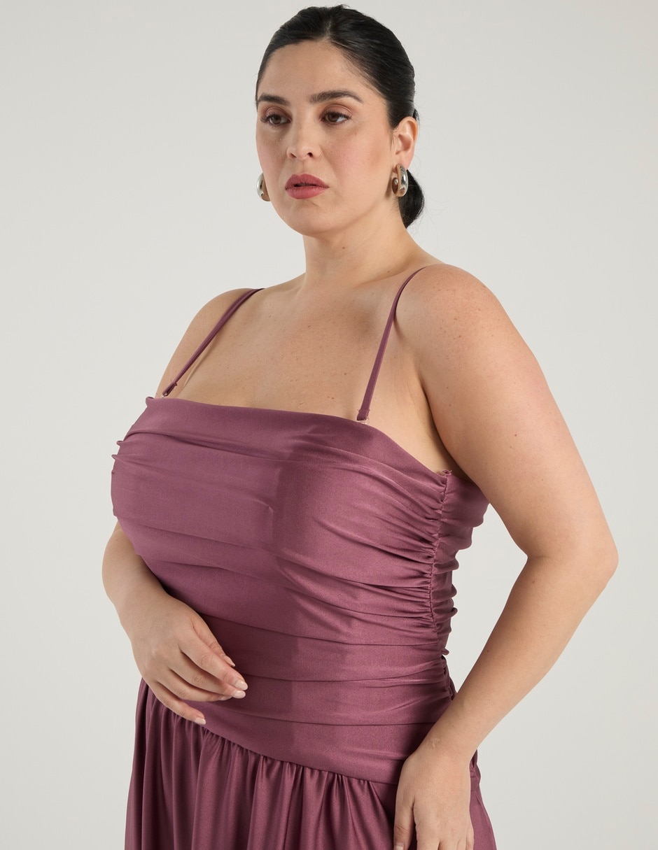 Vestido maxi cocktail para mujer 4