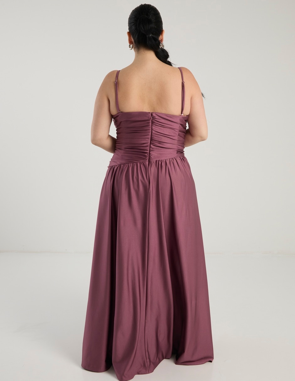 Vestido maxi cocktail para mujer 6