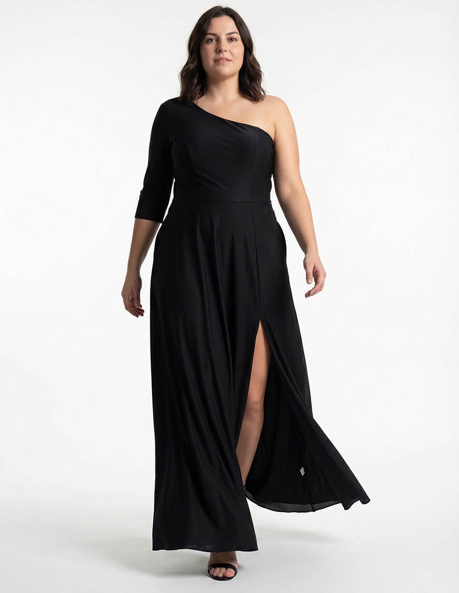 Vestido maxi de fiesta escote medio Vestido maxi de fiesta escote medio