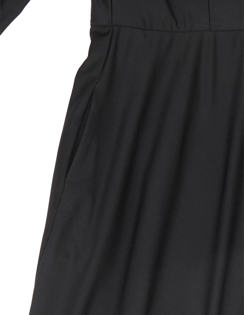 Vestido maxi de fiesta escote medio 9