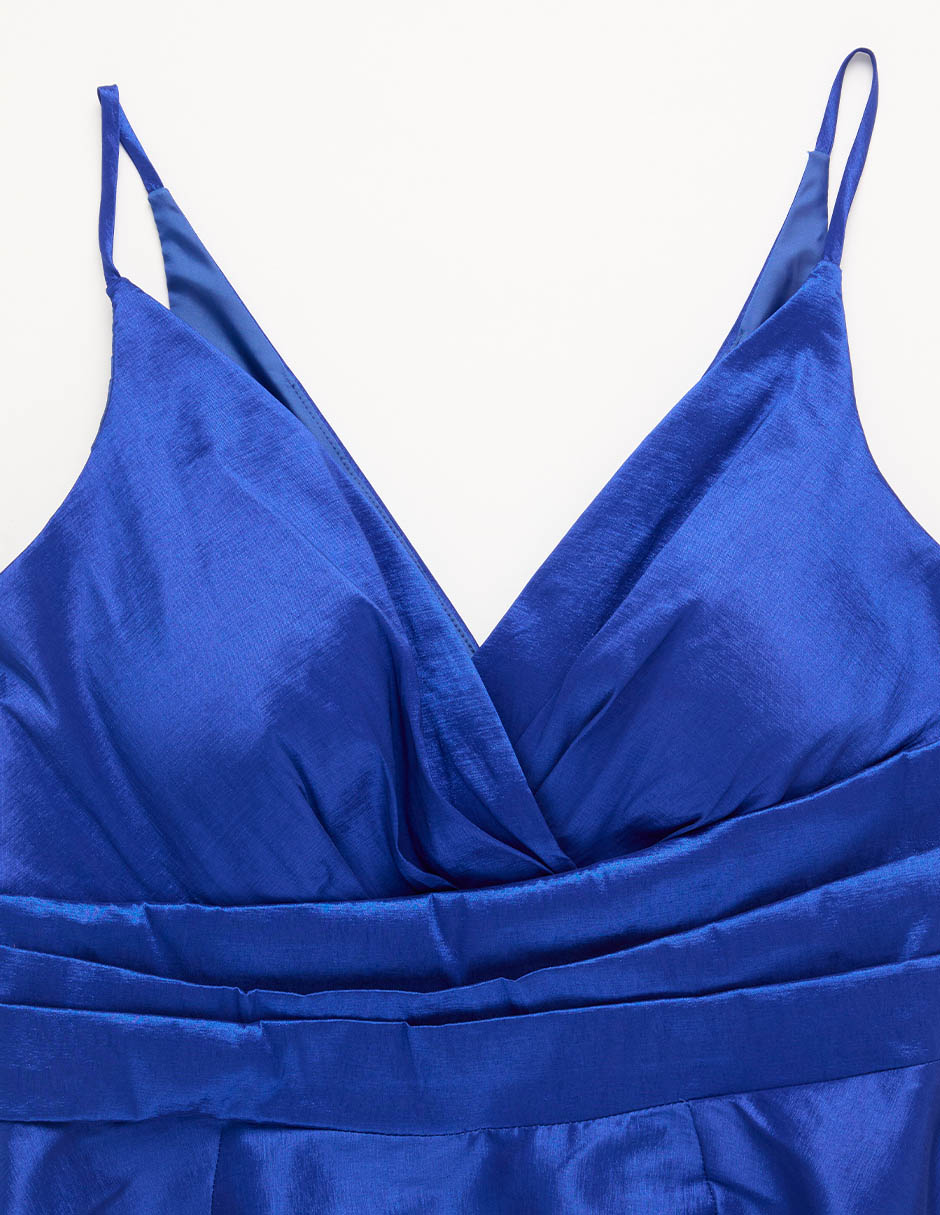 Vestido maxi de fiesta escote V 6