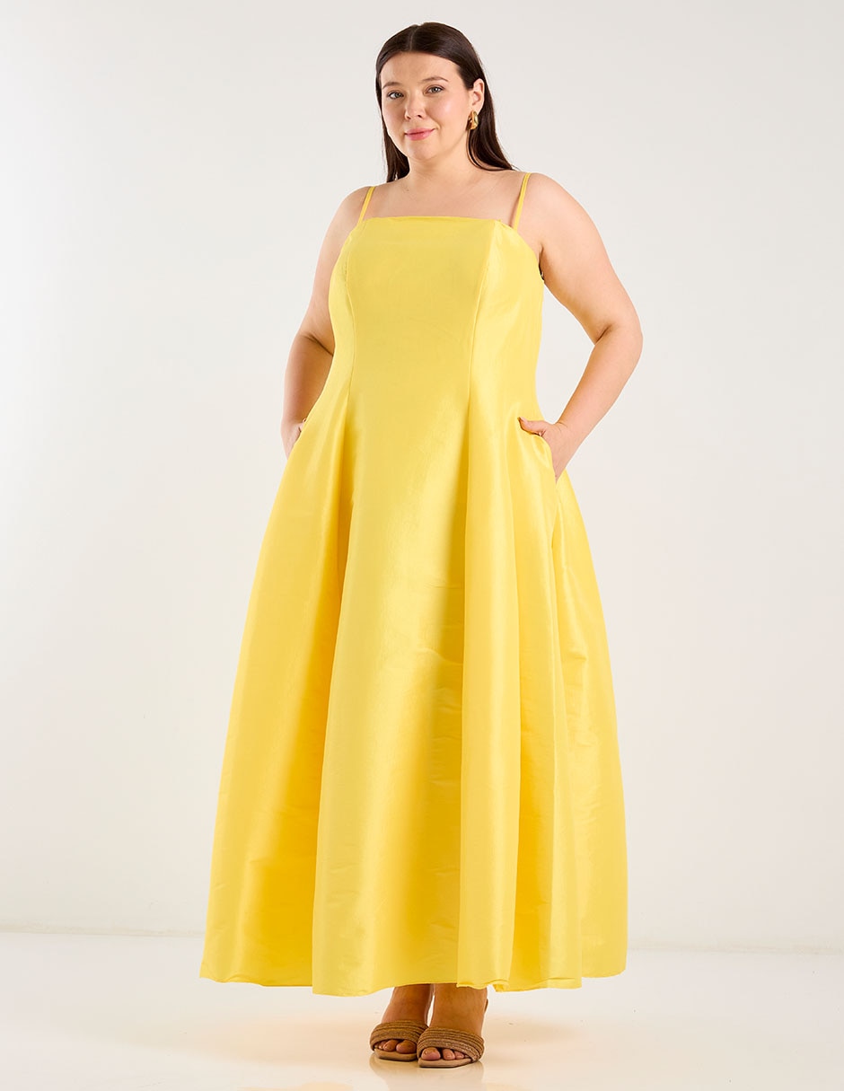Vestido maxi fiesta espalda abierta Vestido maxi fiesta espalda abierta