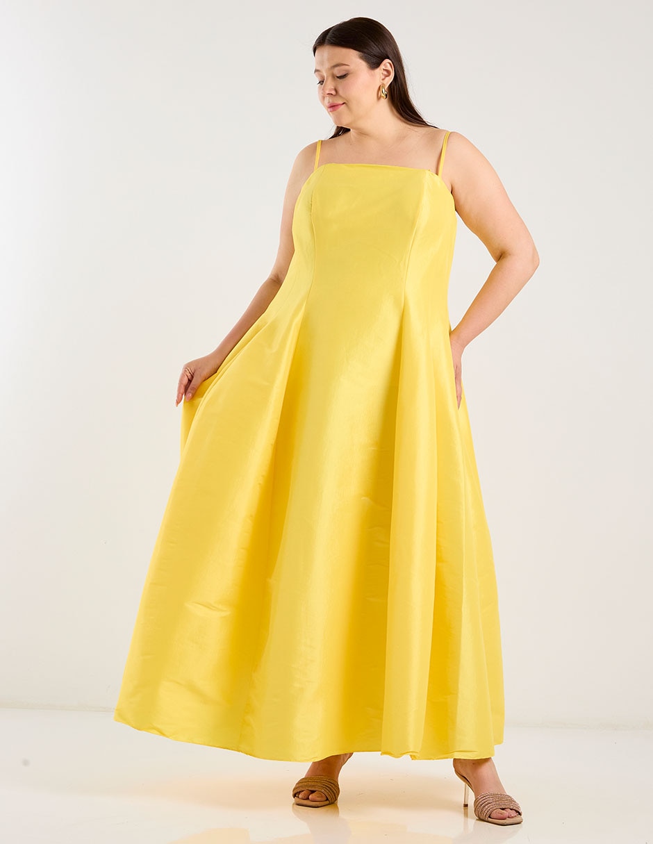 Vestido maxi fiesta espalda abierta 2