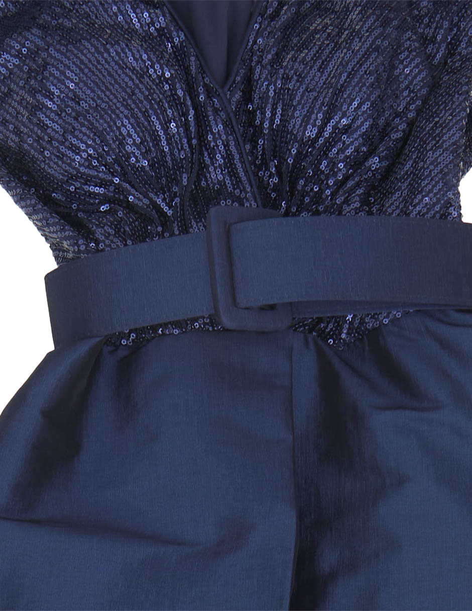 Vestido maxi de fiesta escote V 6