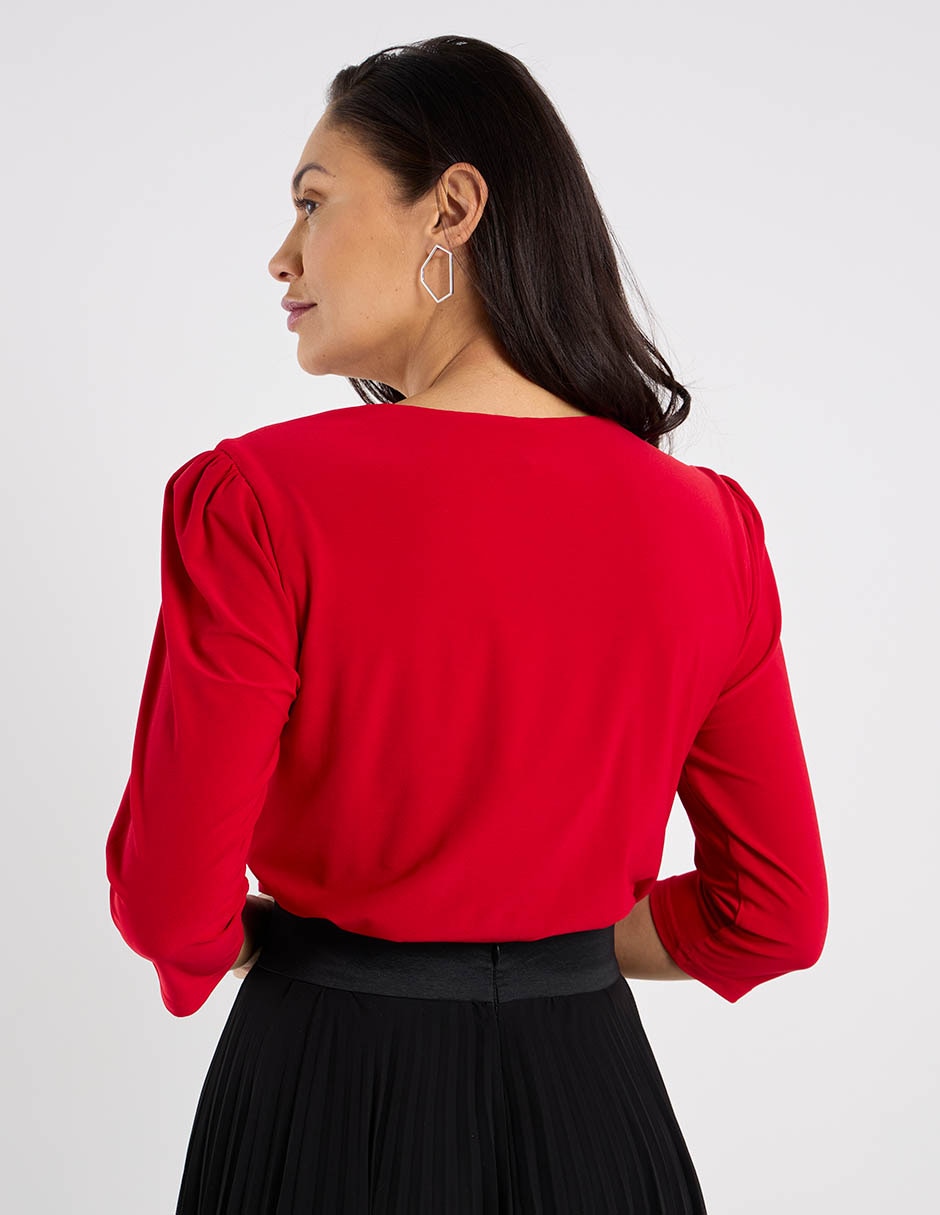 Blusa manga 3/4 para mujer 7