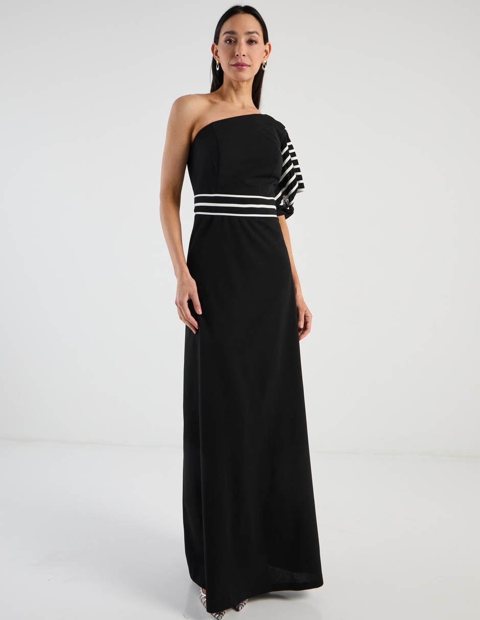 Vestido maxi de fiesta escote medio Vestido maxi de fiesta escote medio