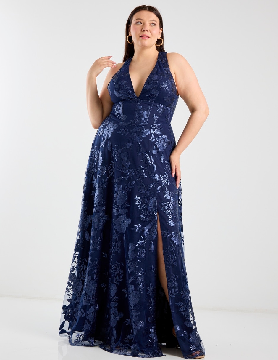 Vestido maxi de fiesta espalda abierta 2